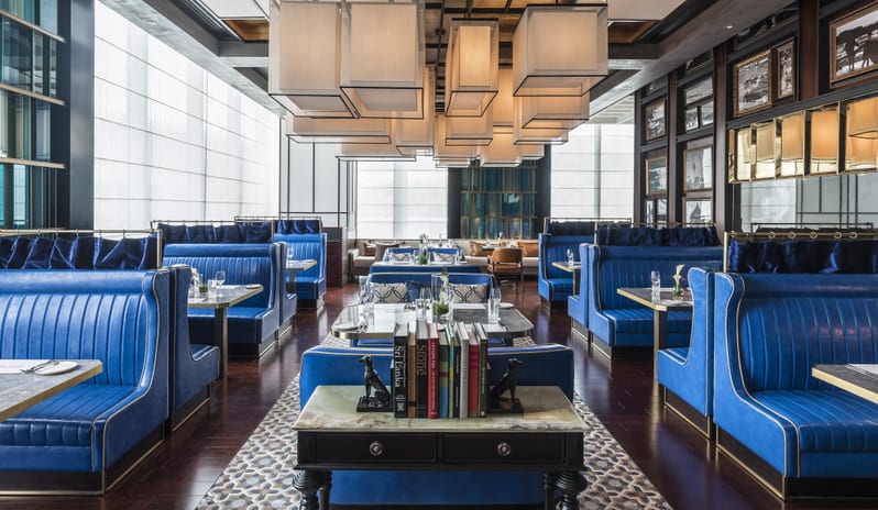 Capital Bar & Grill - blue room